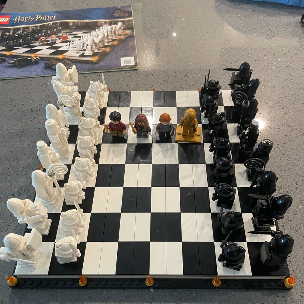 Harry Potter Lego Chess Set